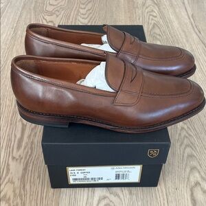 Allen Edmonds Coffee Brown Leather Loafers